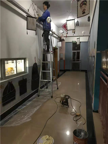 麗陽星城幼兒園防水注漿施工