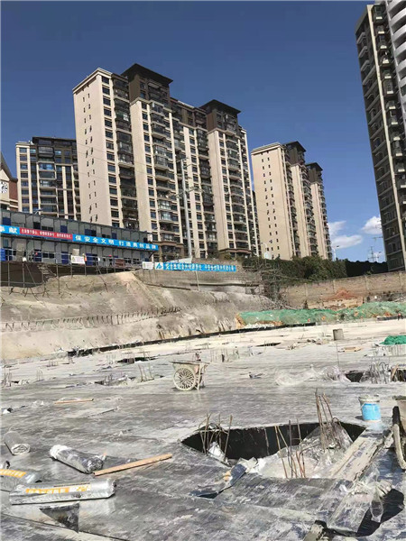 春城印象工地施工現(xiàn)場